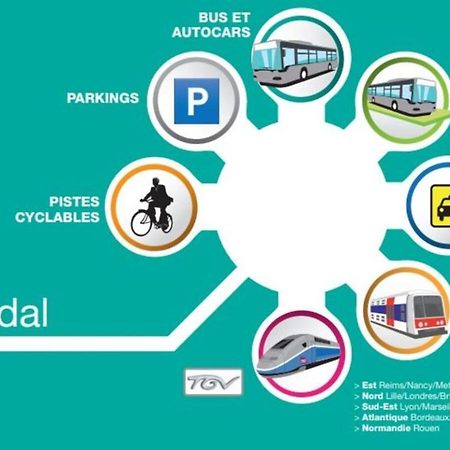 Tout Confort A Massy - Parking / Tgv Et Rer B&C ภายนอก รูปภาพ